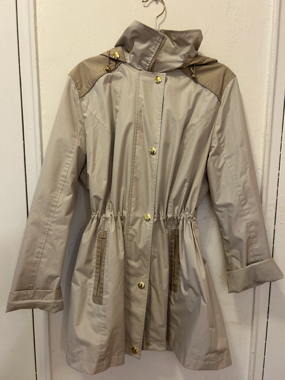 Liz Claiborne Tan Hooded Jacket - photo 3