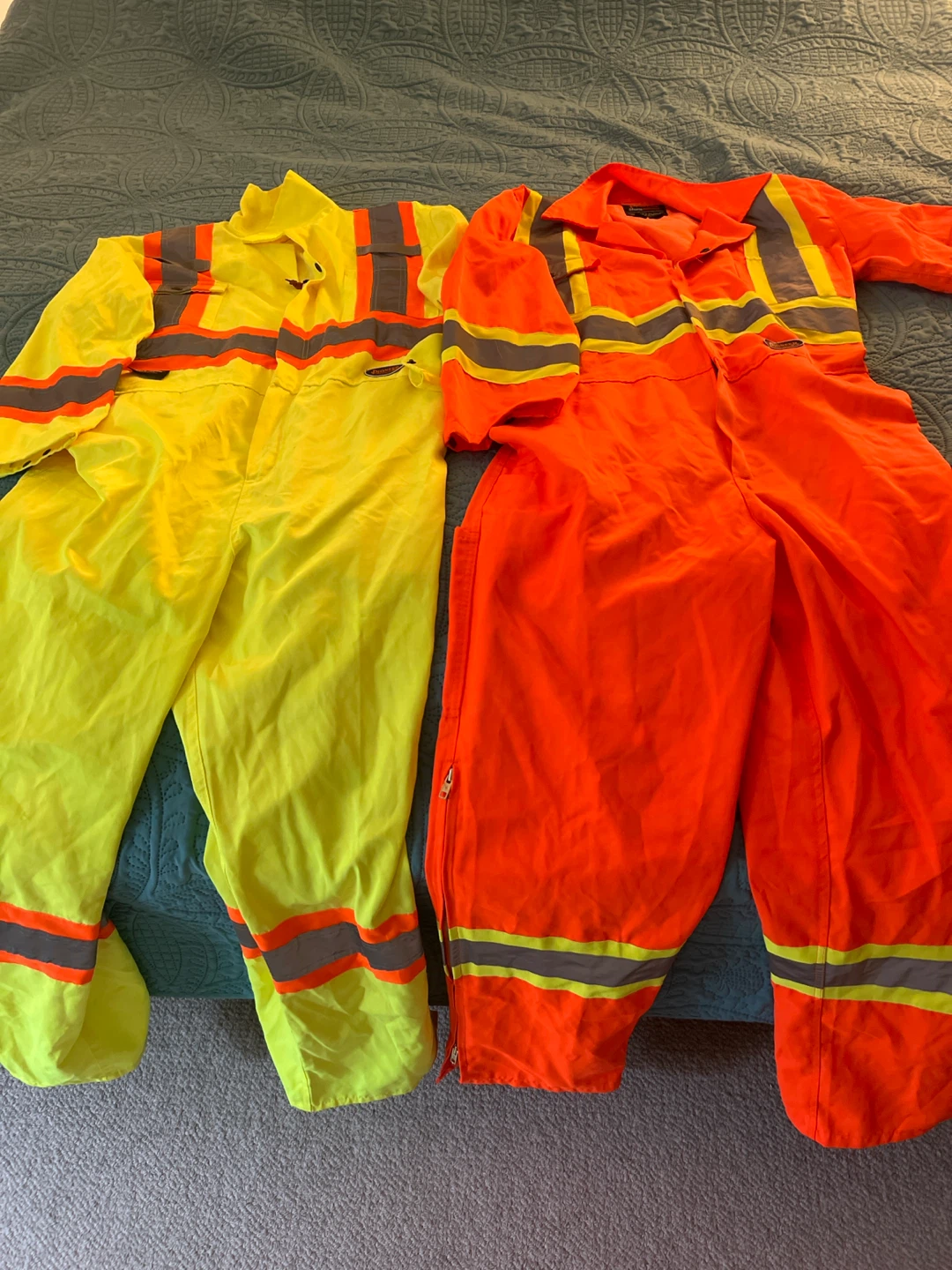 Pioneer High Visibility Coveralls (Yellow & Orange) - photo 2