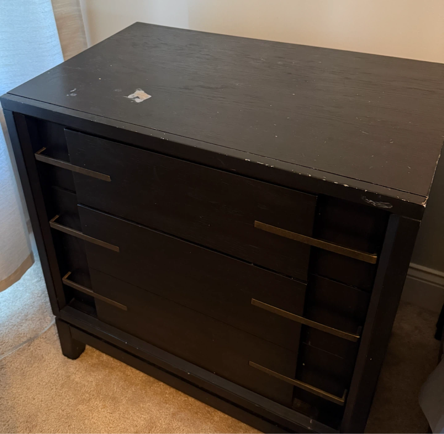 Queen Size Bed Frame, Night Stand and Dresser - photo 5