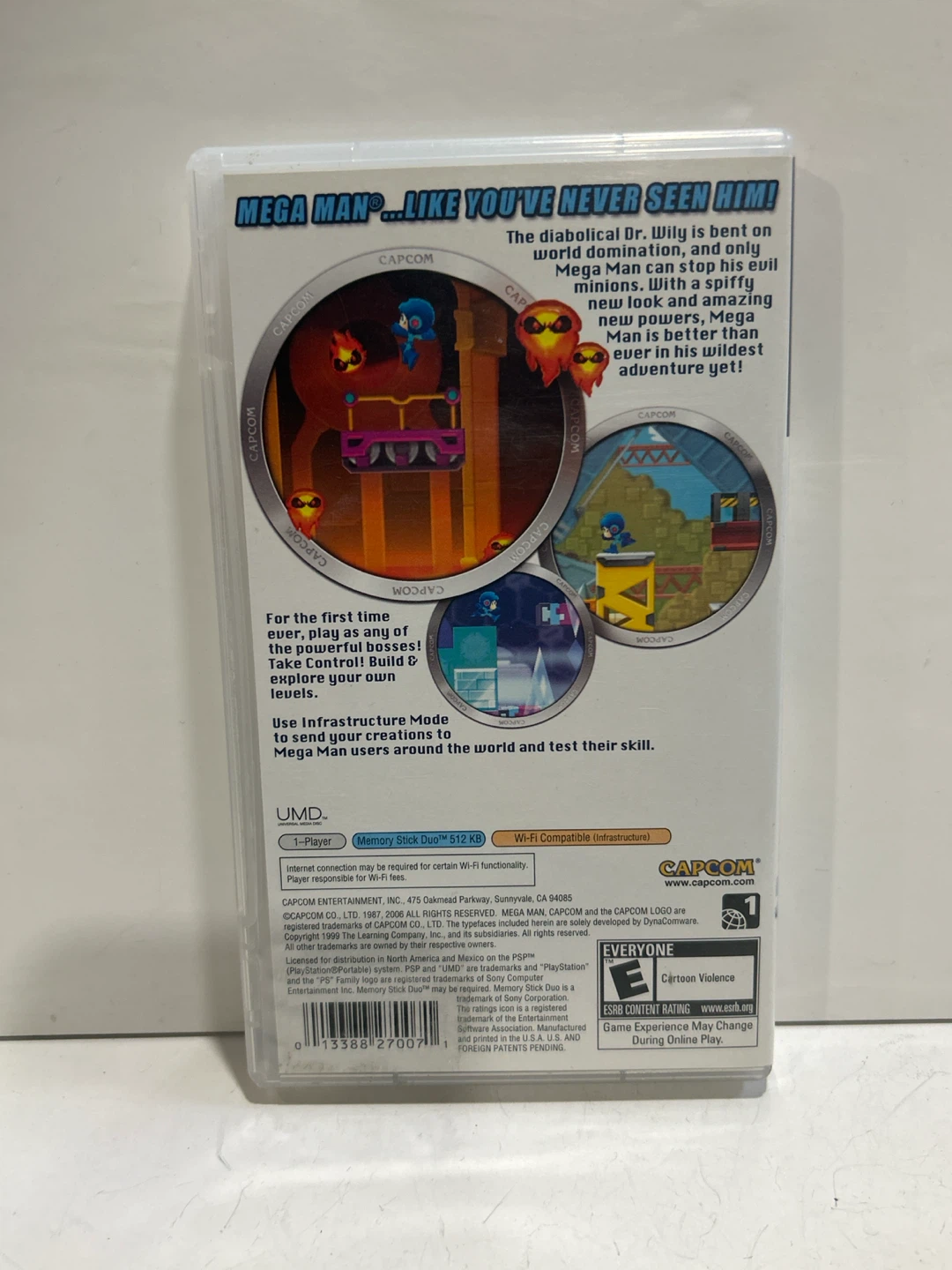 Mega Man Powered Up PSP UMD Game - photo 2