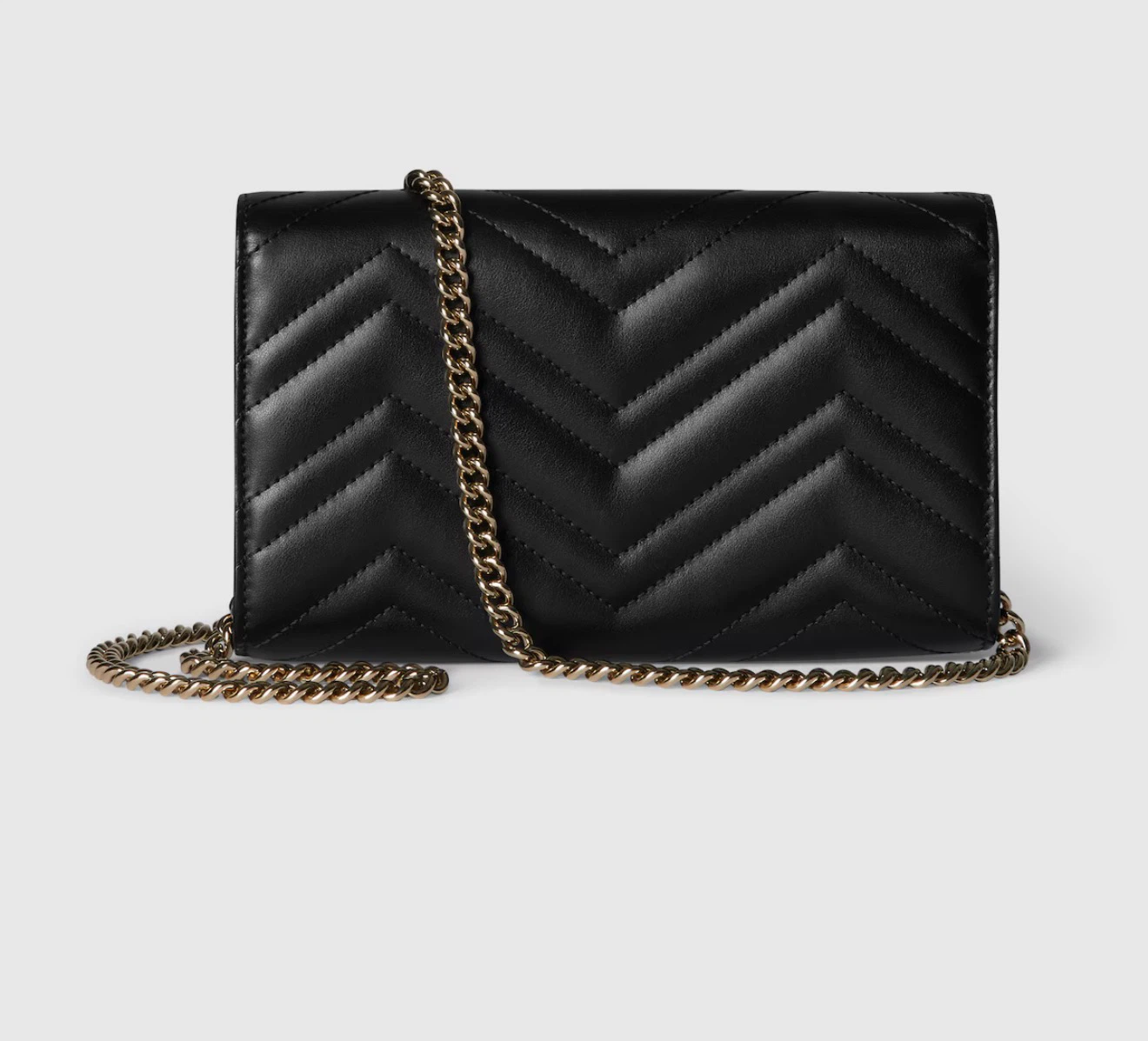 Gucci Marmont Wallet on Chain Black Leather - photo 2