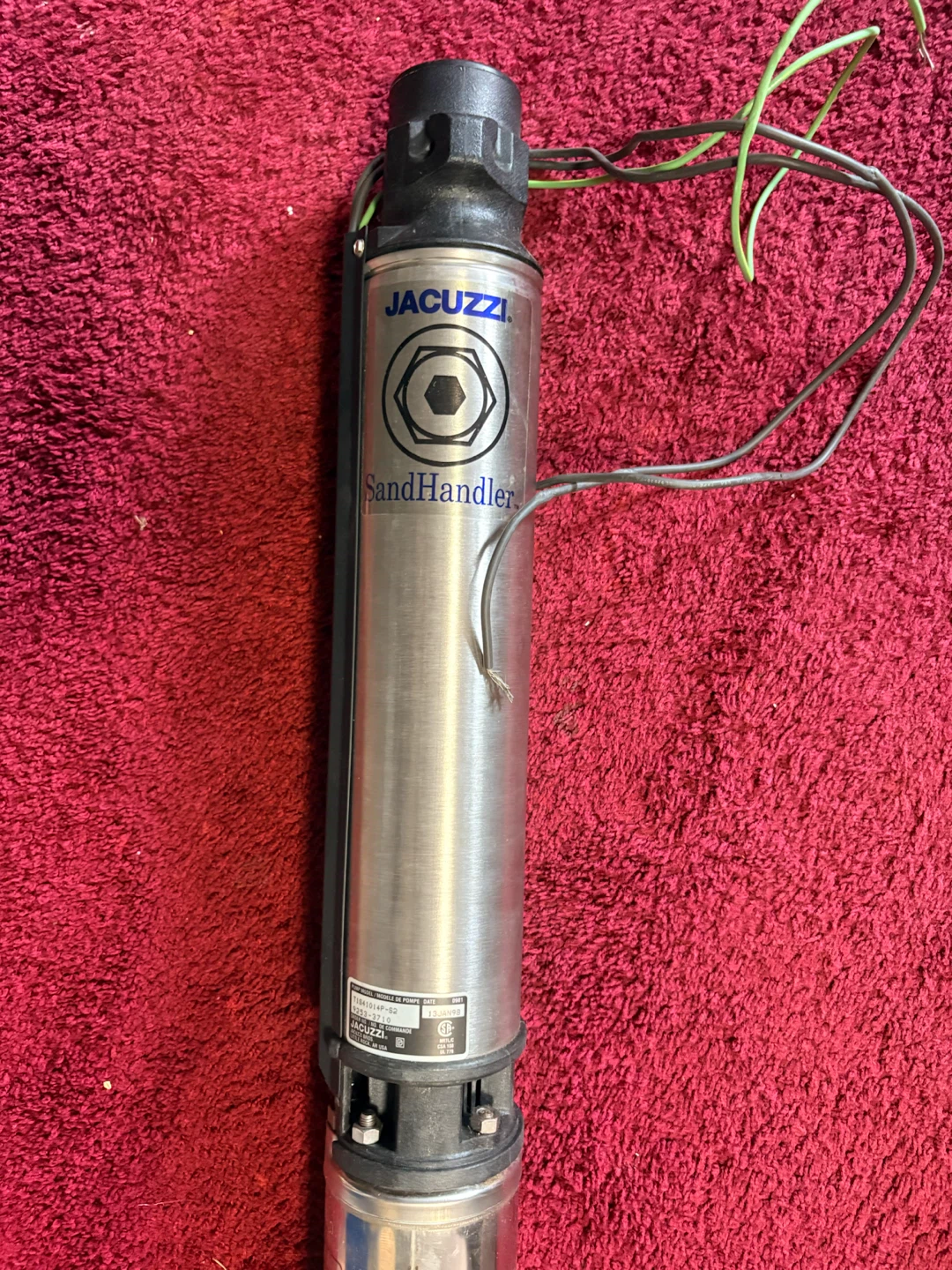 Jacuzzi SandHandler Submersible Pump - photo 3