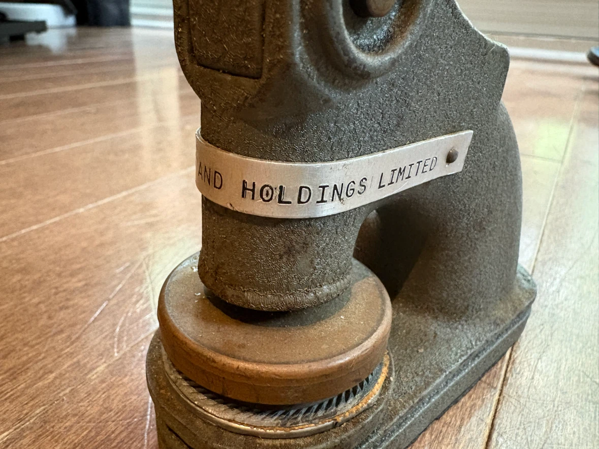 Antique Embosser Seal Press - photo 3