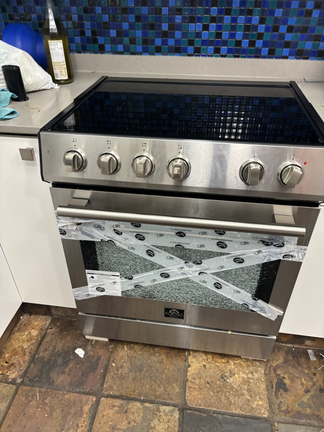 30 inch Forno slide in range induction