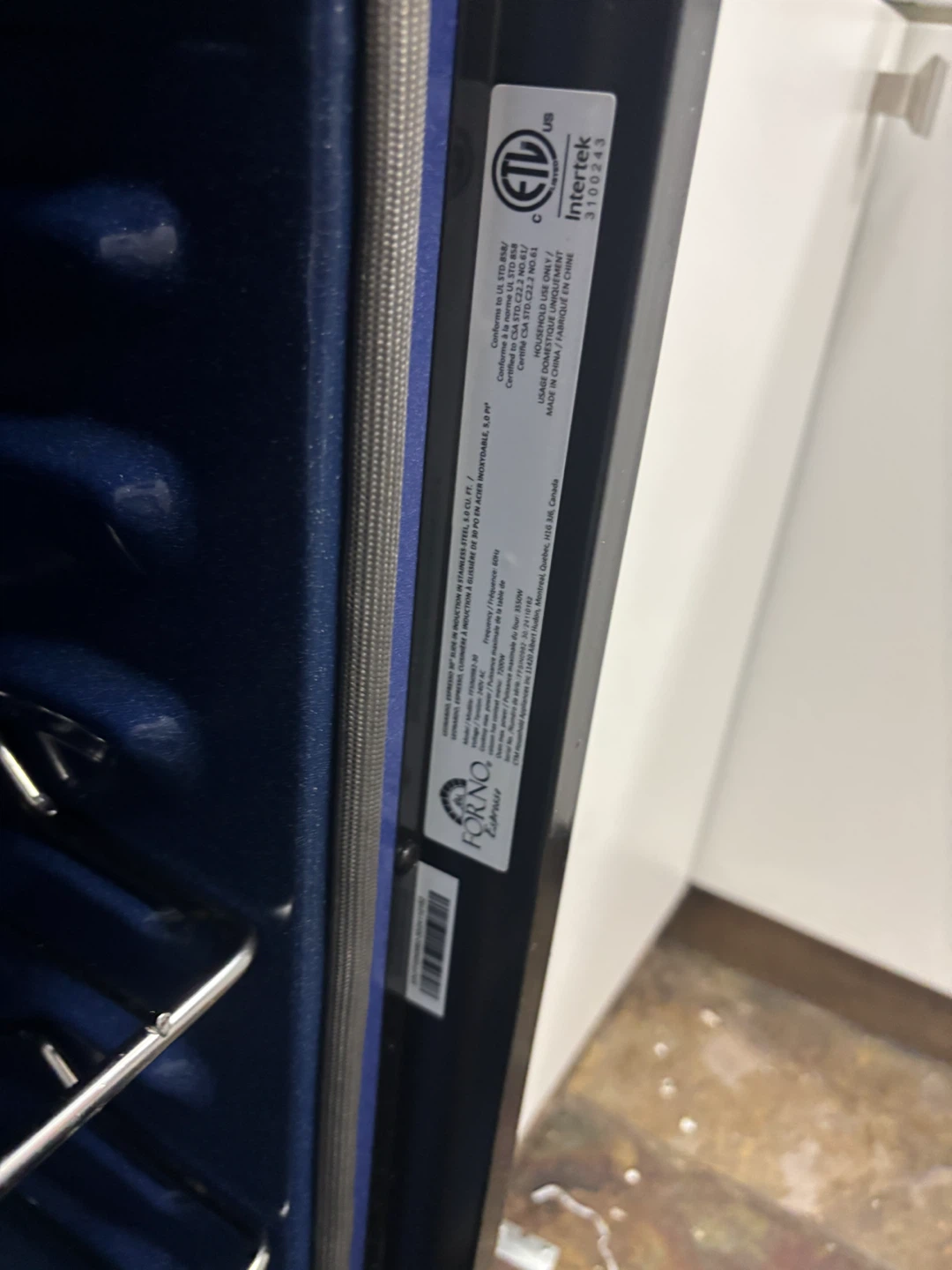 30 inch Forno slide in range induction - photo 3