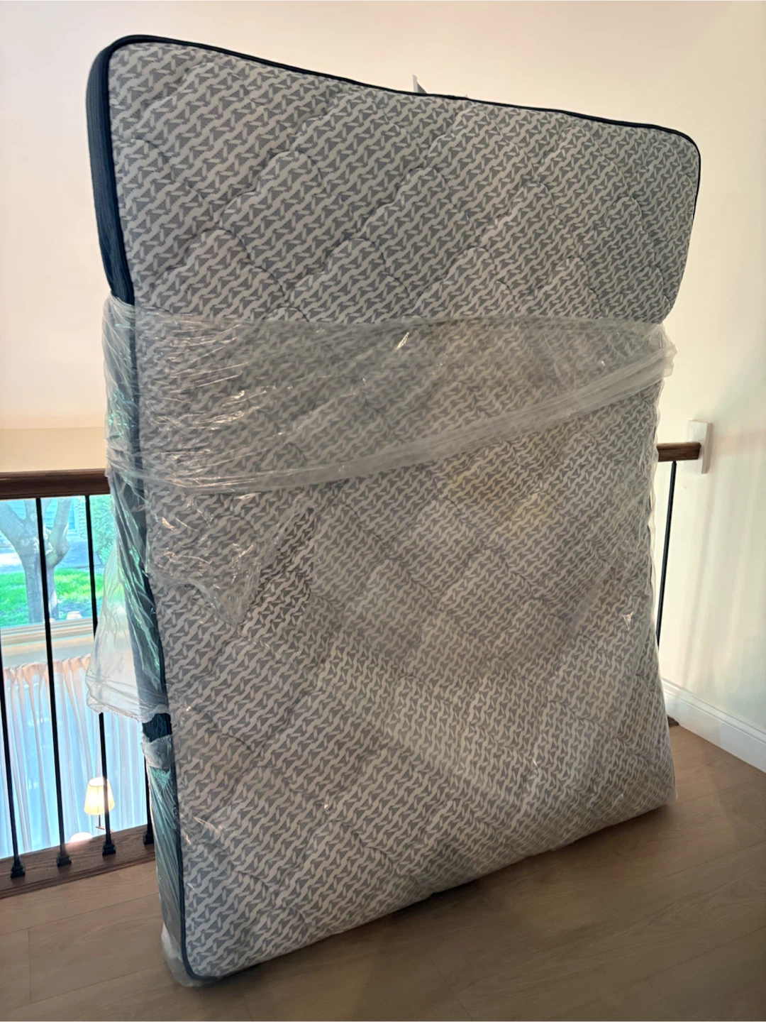 Queen Mattress & frame- Like new - photo 2