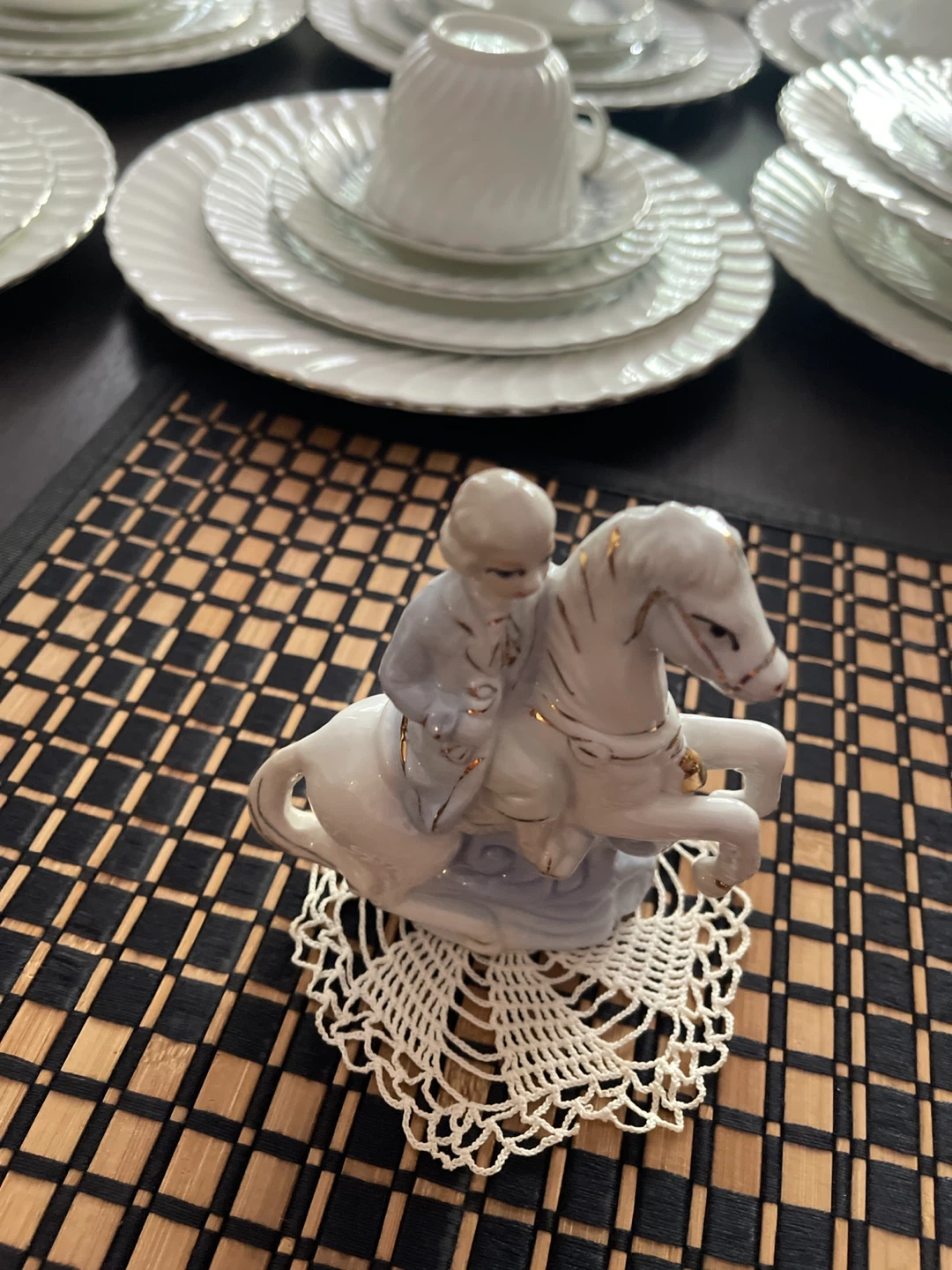 Vintage Porcelain Figurine - Boy on Horse - photo 3