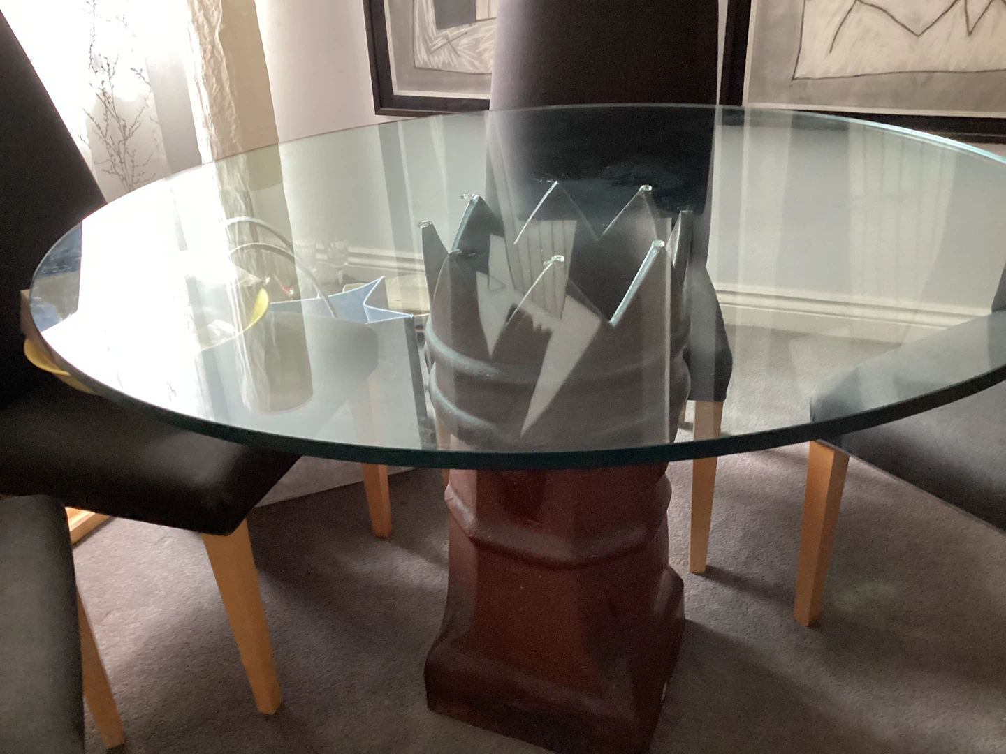 Glass Top only 48” diameter