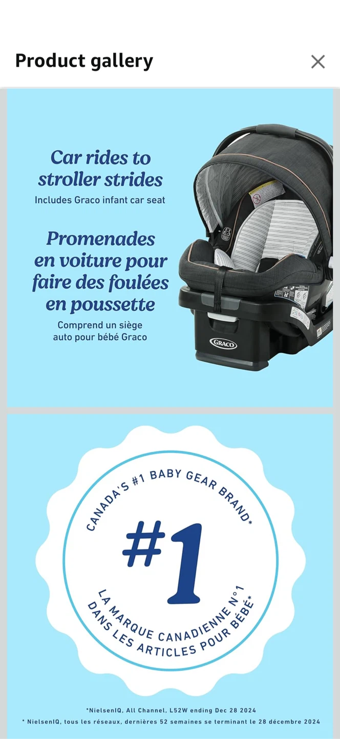 Graco Infant Car Seat of Travel System