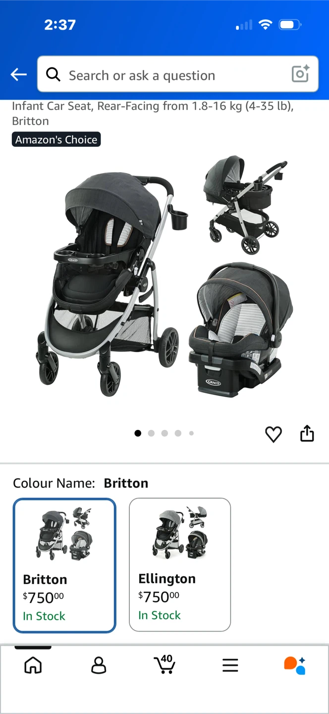 Graco Infant Car Seat of Travel System - photo 3