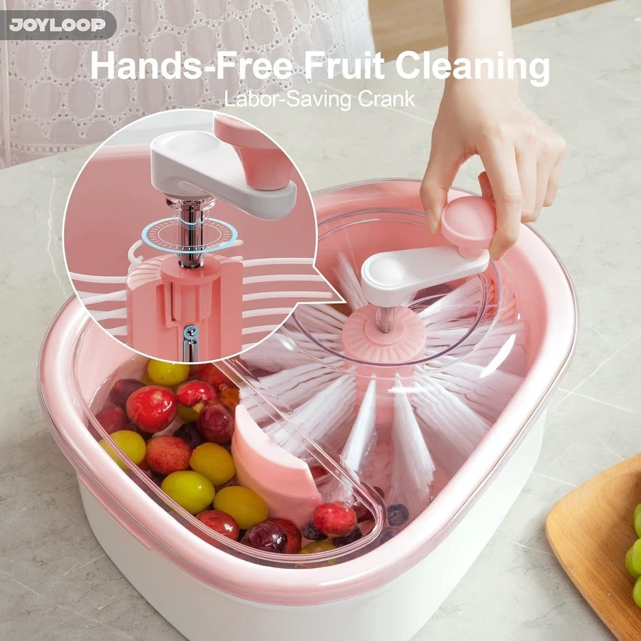 JOYLOOP Fruit Cleaning Device-Wash Fruit Washer - photo 3