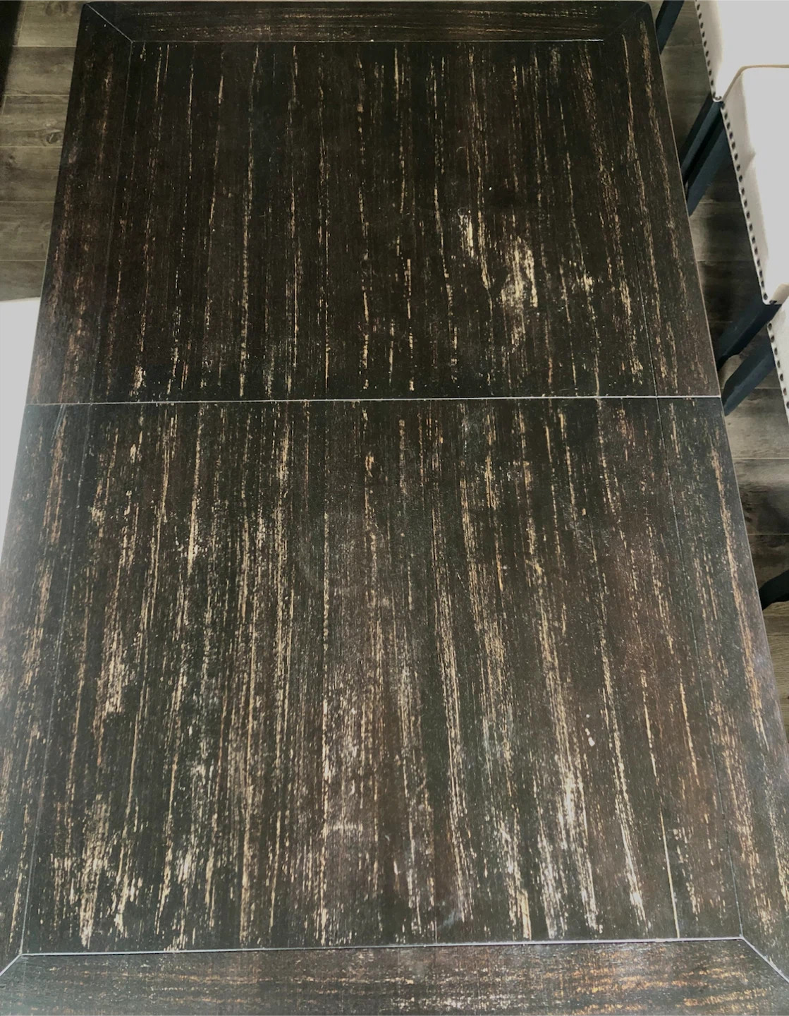 ⭐️Distressed Extendable Dining Table Set⭐️ - photo 4