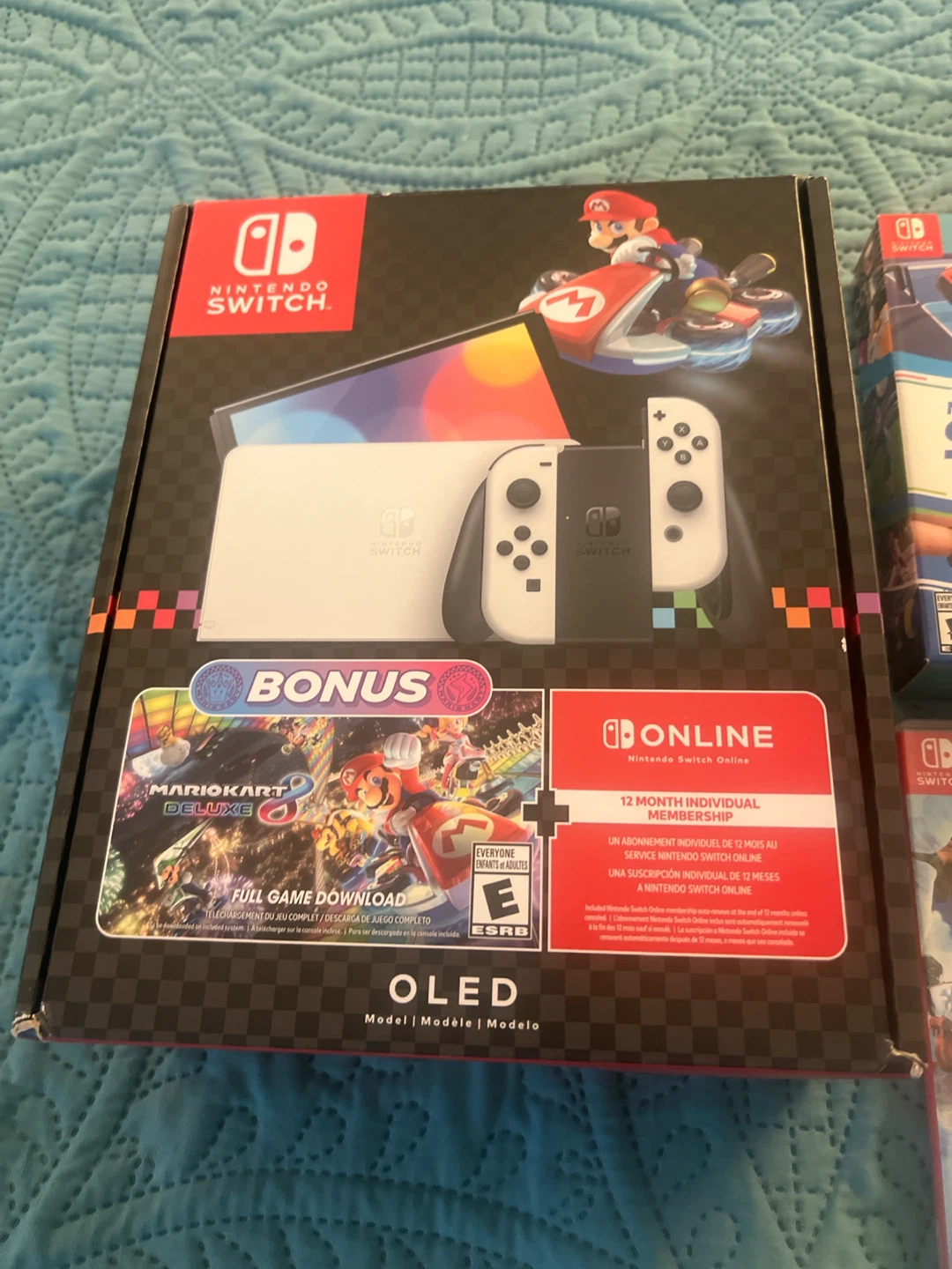 Nintendo Switch OLED Console with Games - photo 2