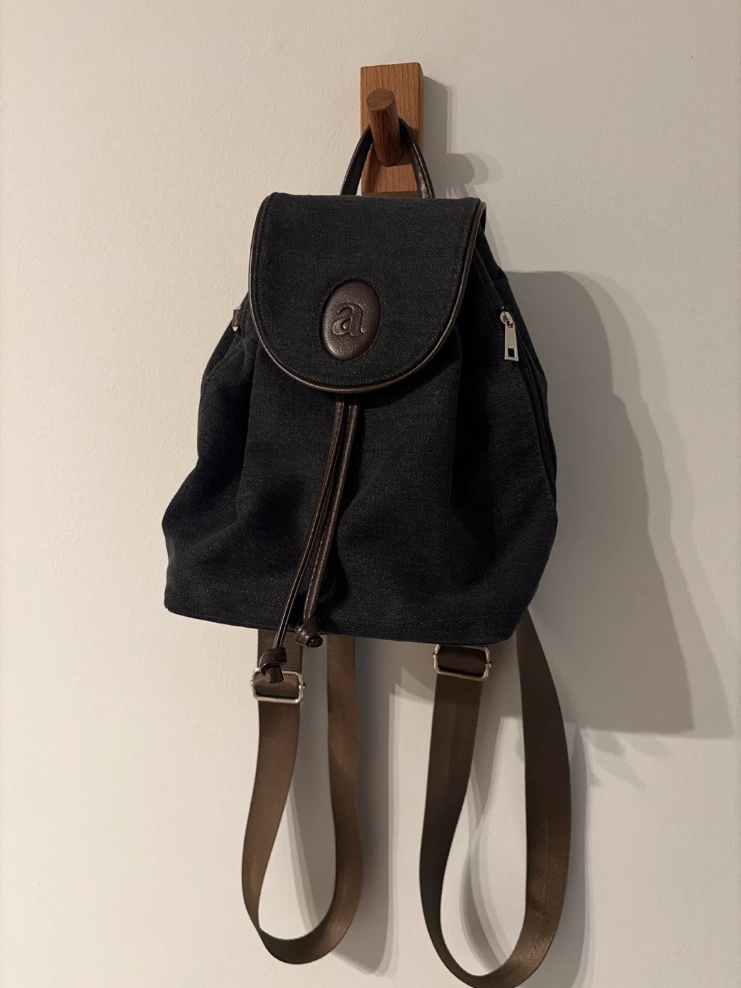 Denim mini Backpack