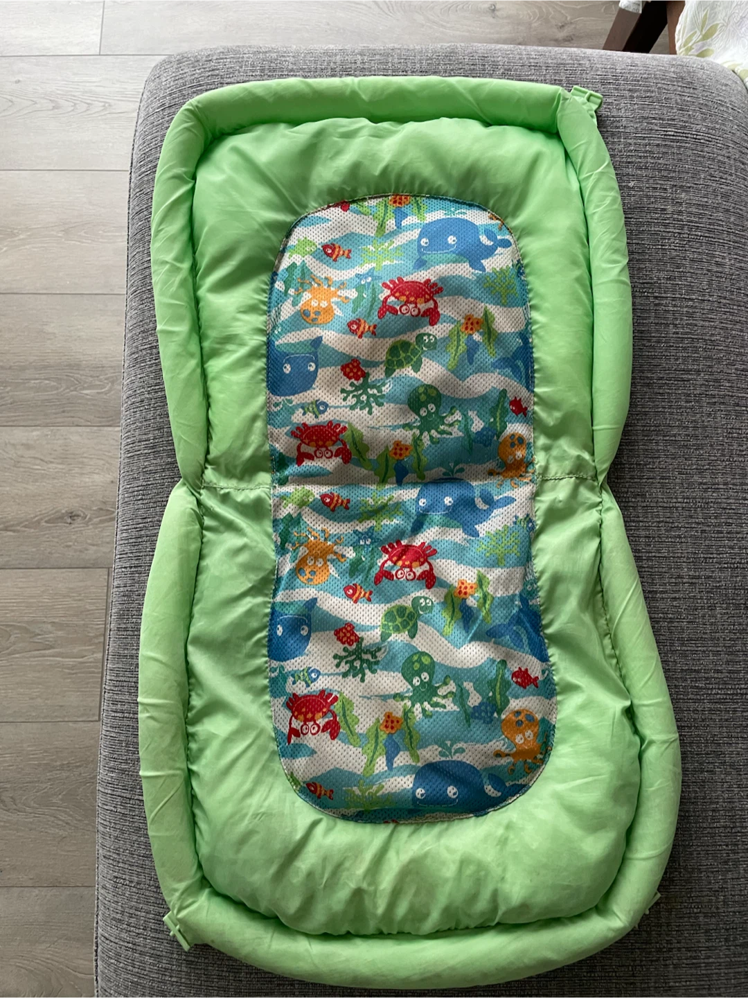 Comfortable Baby Bath Cushion Anti-Slip Breathable Bath Support