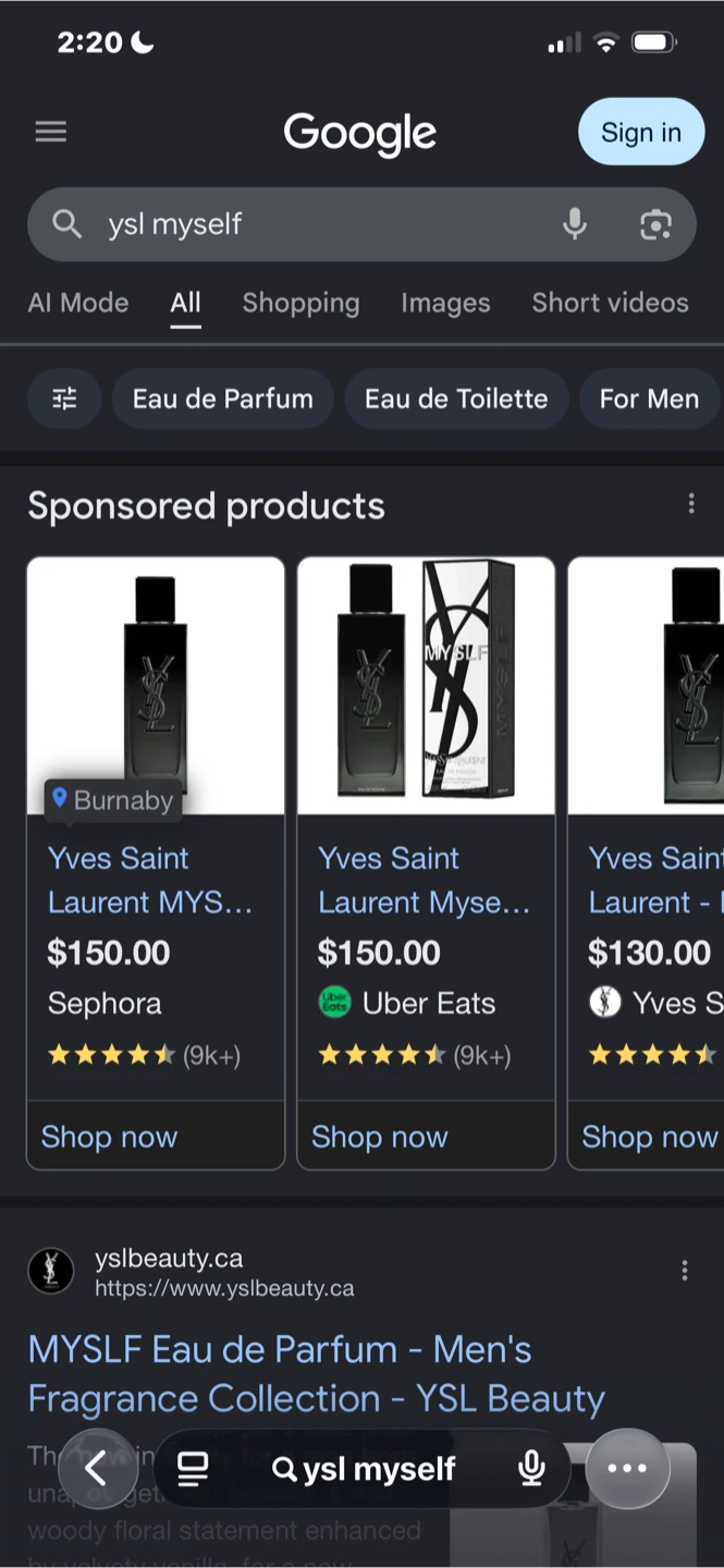 Yves Saint Laurent MYSLF Eau de Parfum Refillable Spray - photo 3