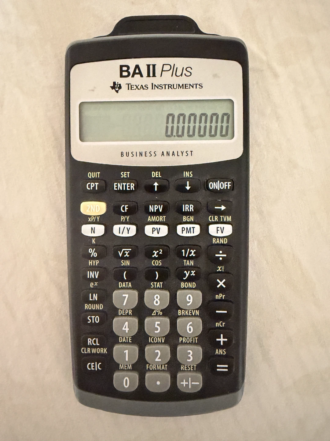 Texas Instruments BA II Plus Business Analyst Calculator