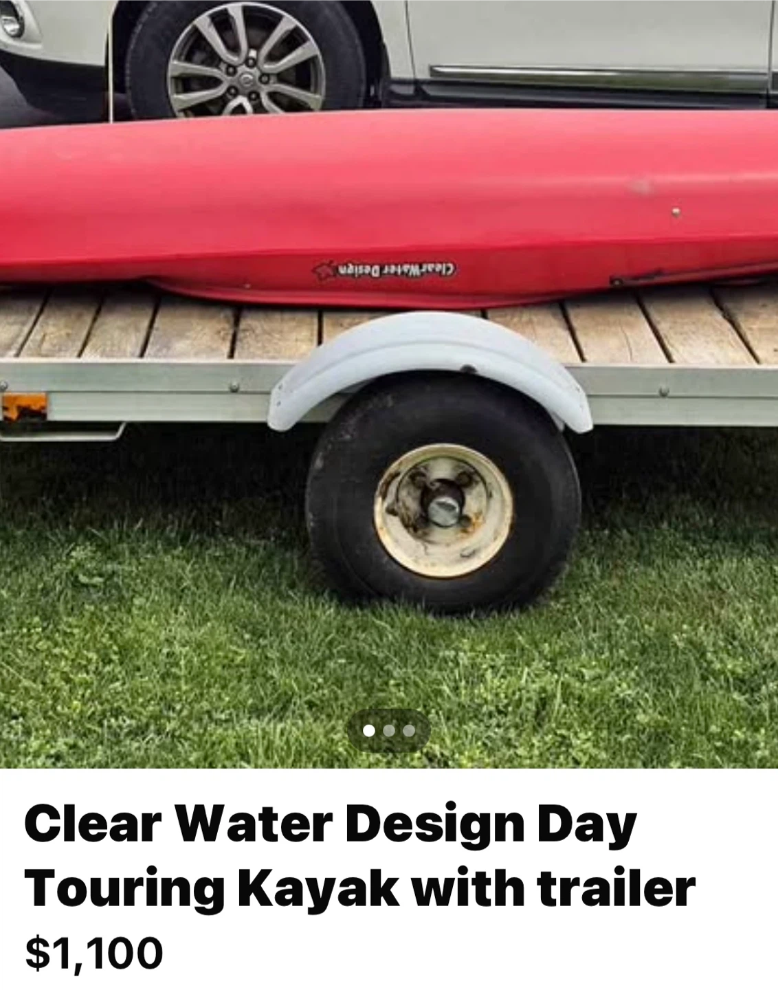 Clear Water Design Touring Kayak