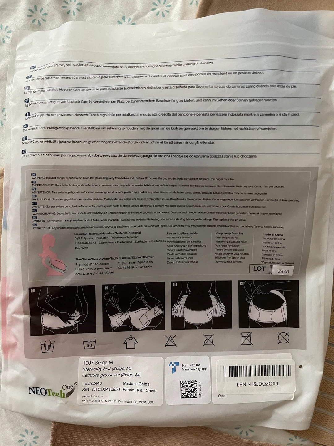 Pregnancy Back support NEOTECH - photo 3