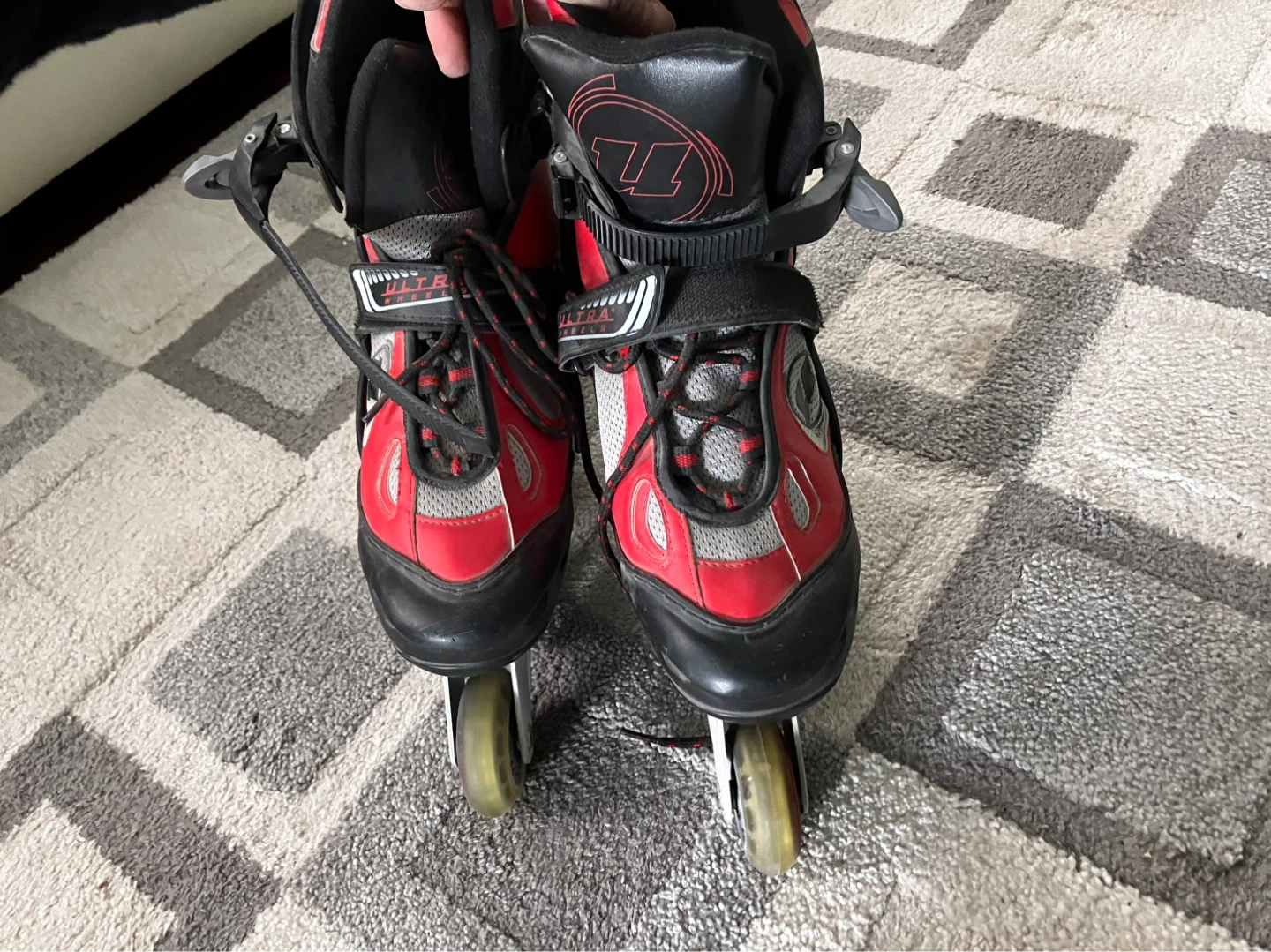 Ultra Wheels Inline Skates - Red and Black