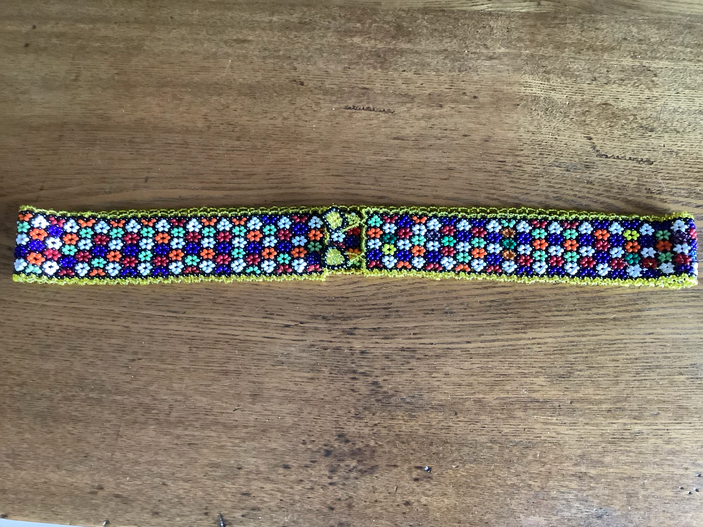 Hand Crafted Traditional/Artisanal Beaded Belt 🐞 - photo 5