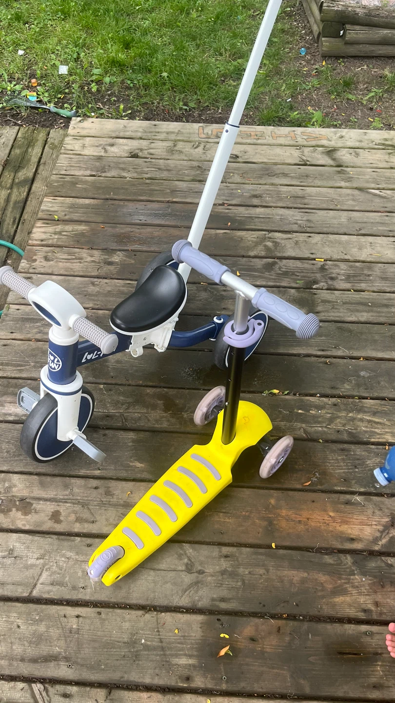 Children's Tricycle & Scooter Set