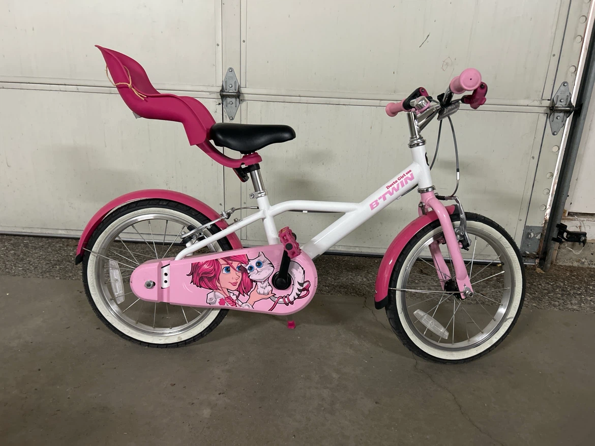 B'TWIN Kids Bike with Doll Seat 16” - photo 2