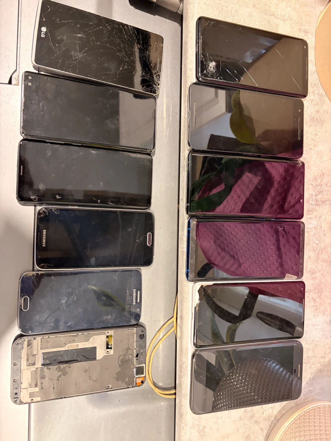 Assorted Used Smartphones - Samsung, LG, Google Pixel, Nexus