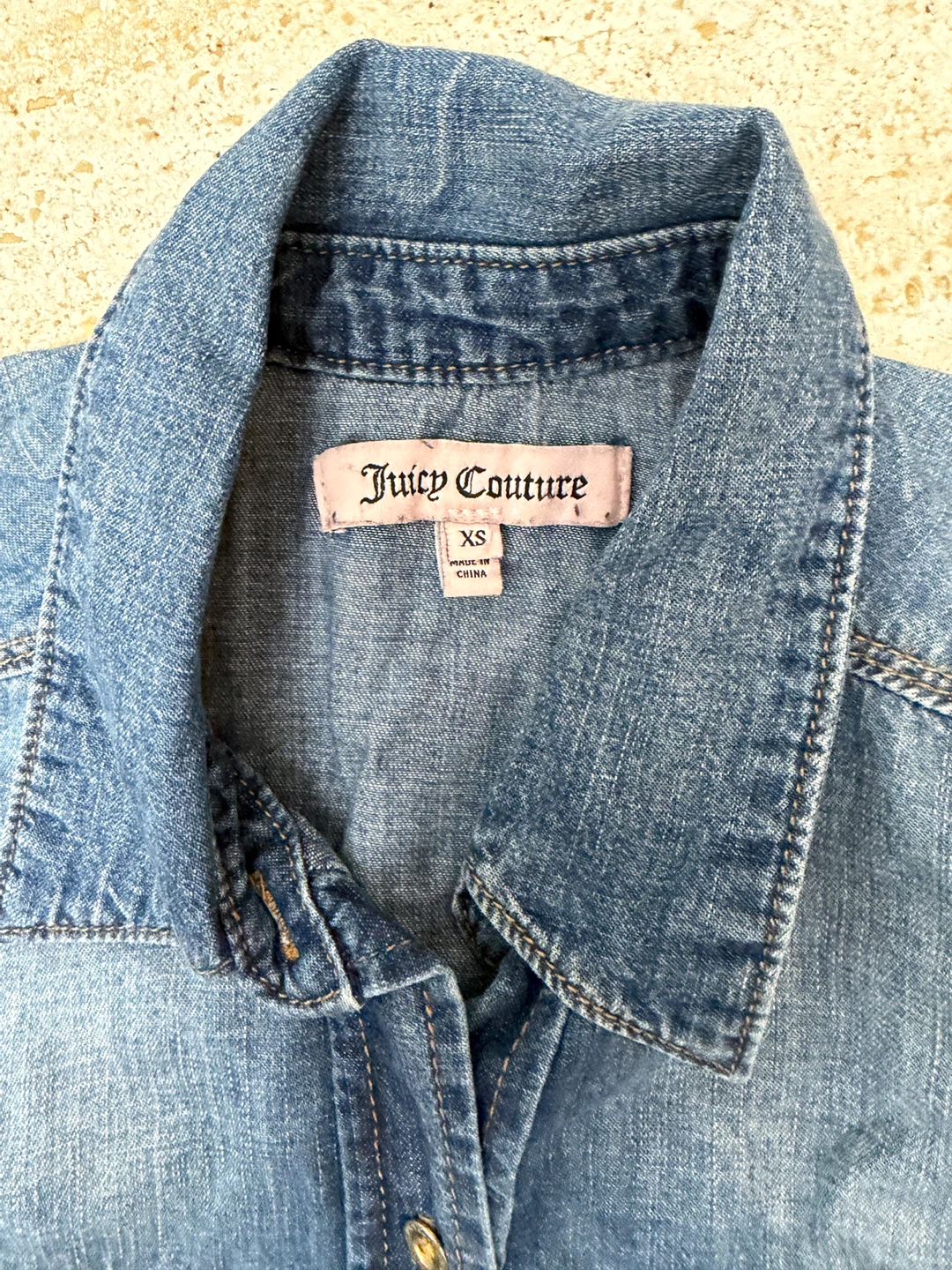 Juicy Couture Denim Shirt - XS - photo 3