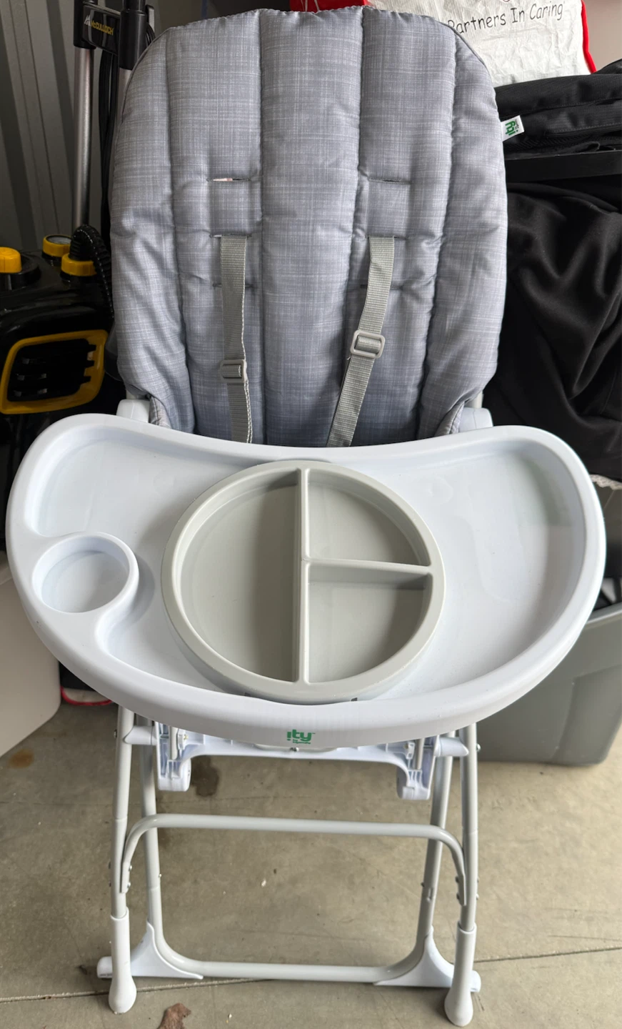 ITY By Ingenuity Baby High Chair with Tray and Plate