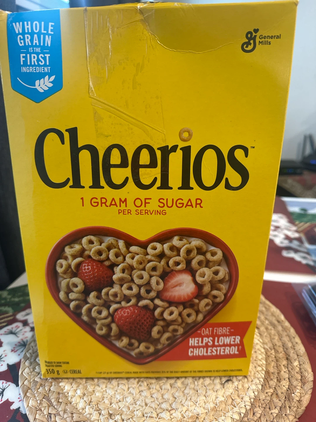 General Mills Cheerios Whole Grain Cereal🥕