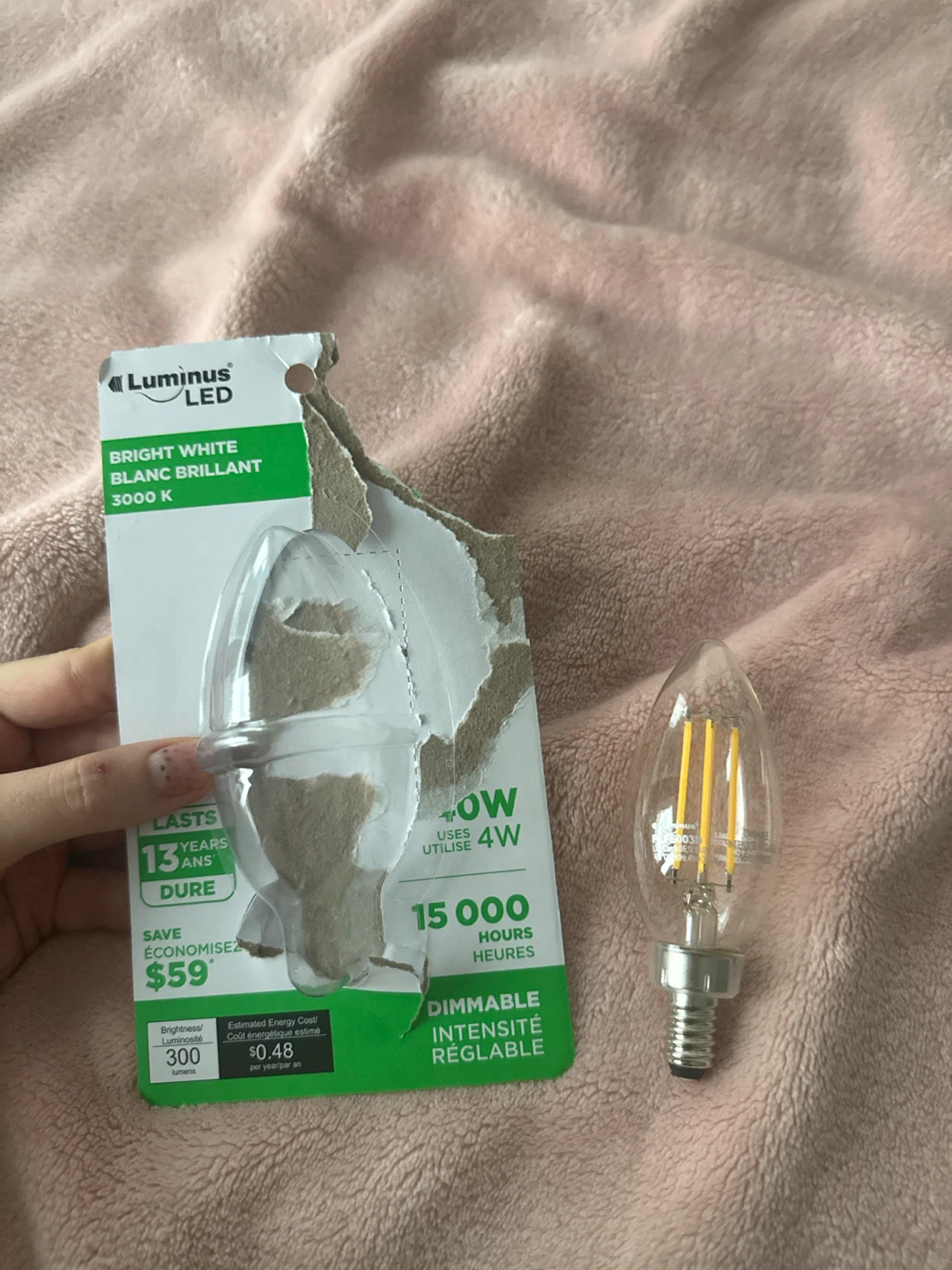 Luminus LED Bright White Light Bulb