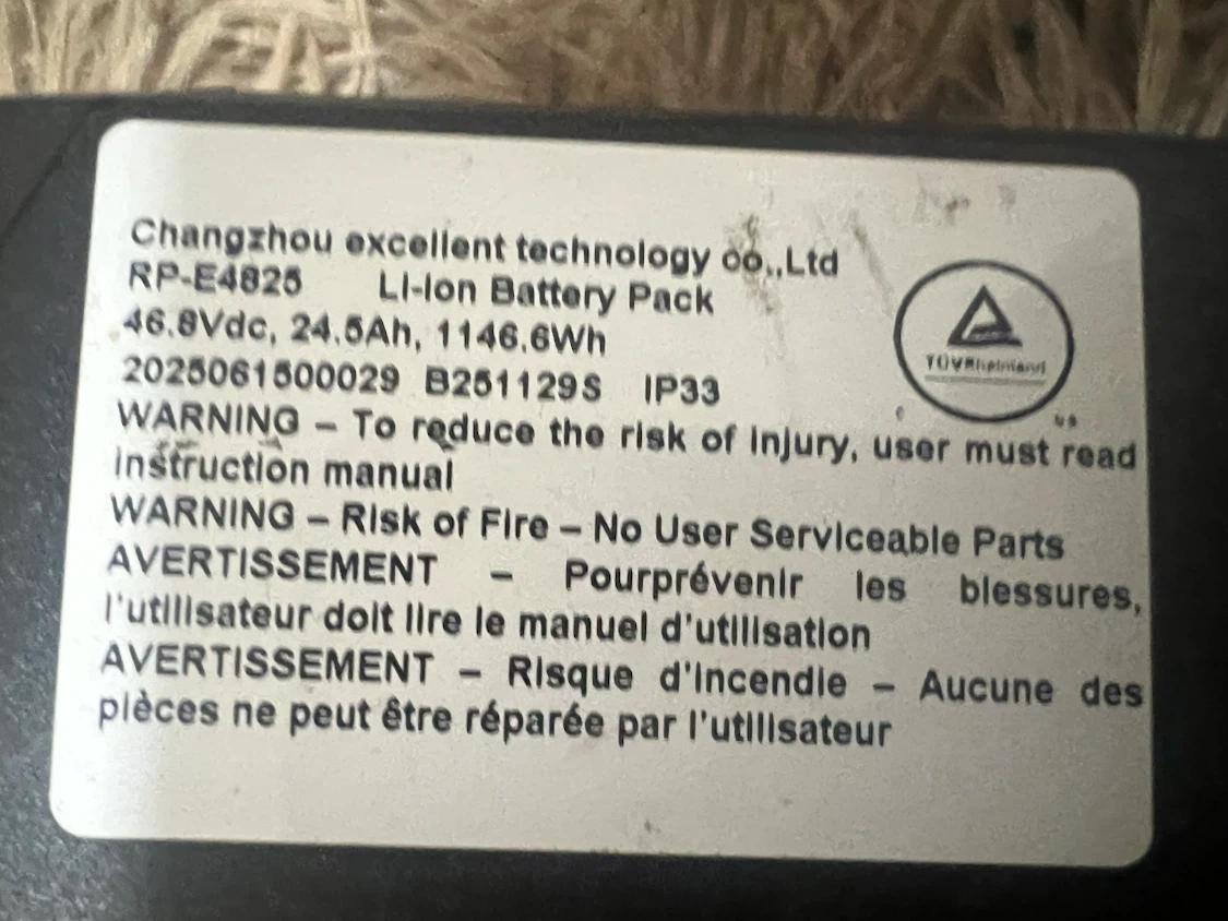 Like New Battery whizz storm 2 e-bike - photo 2