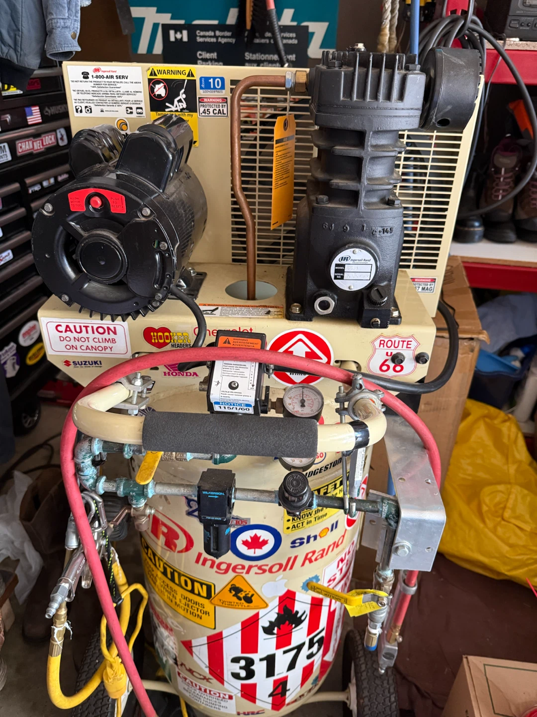 INGERSOLL RAND AIR COMPRESSOR