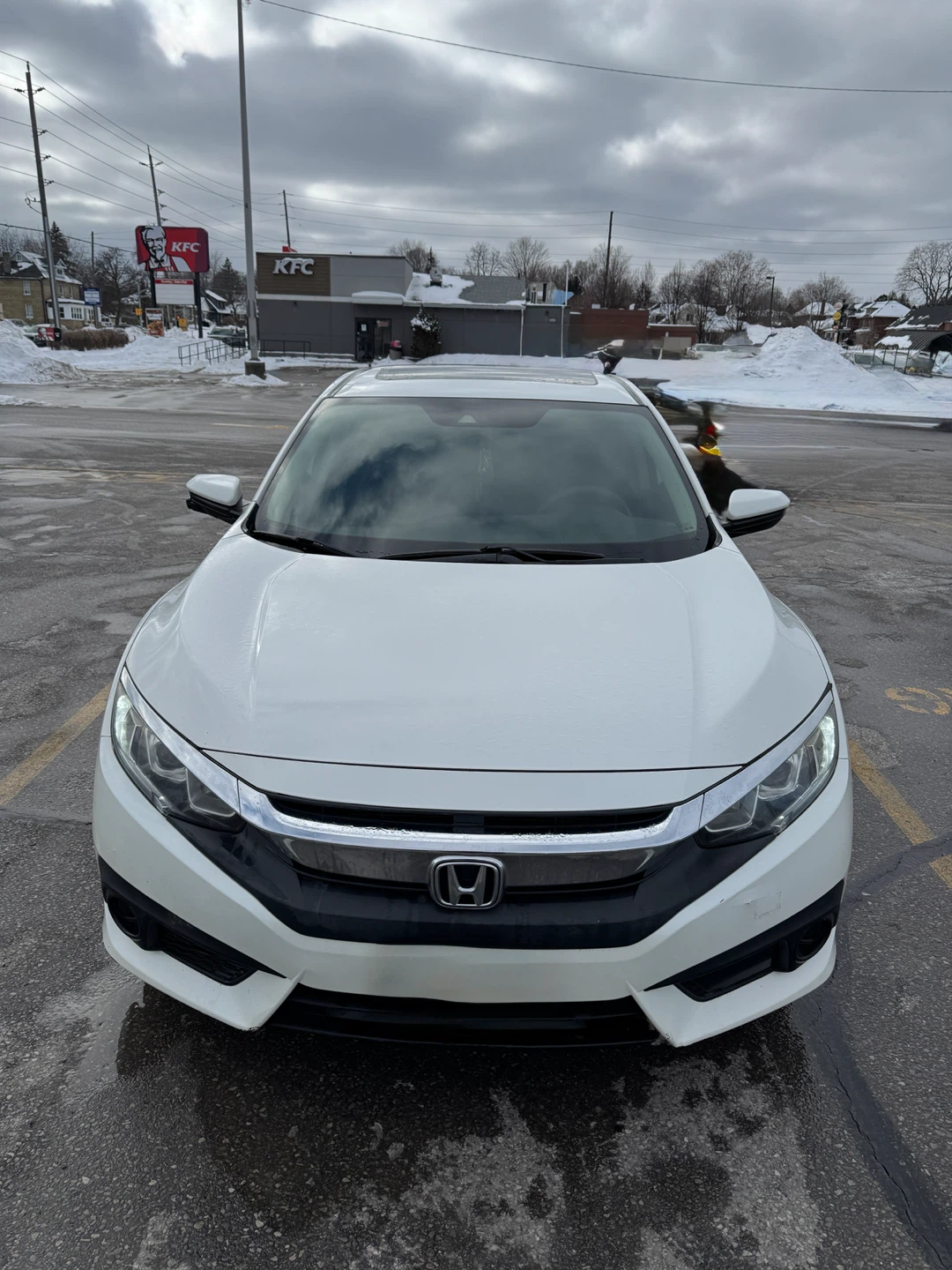 White Honda Civic Sedan - photo 5
