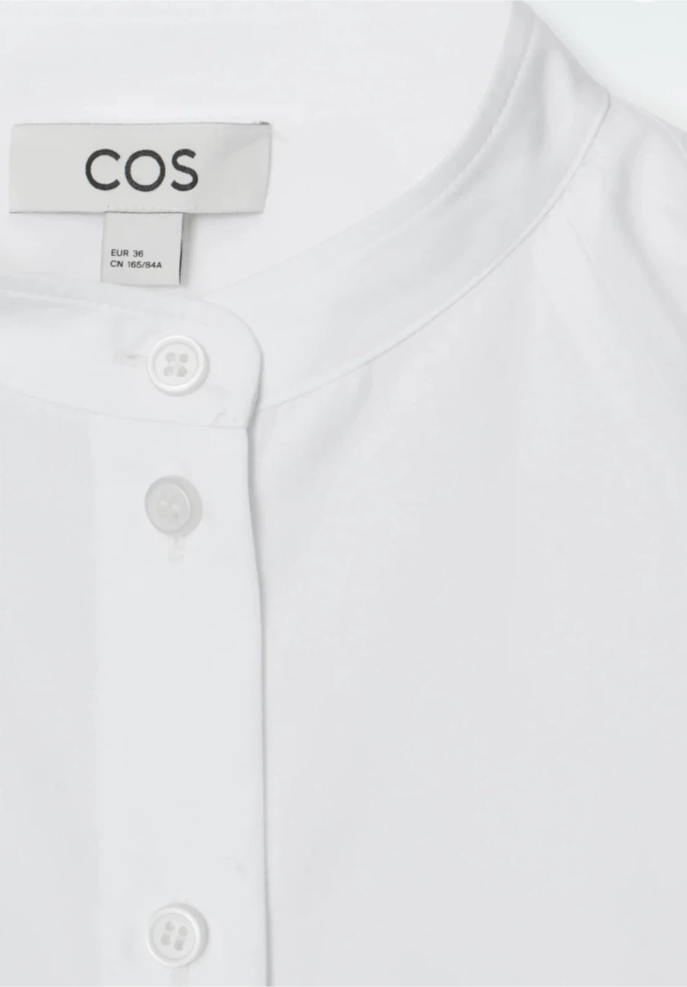 COS White Button-Up Shirt Dress - photo 2