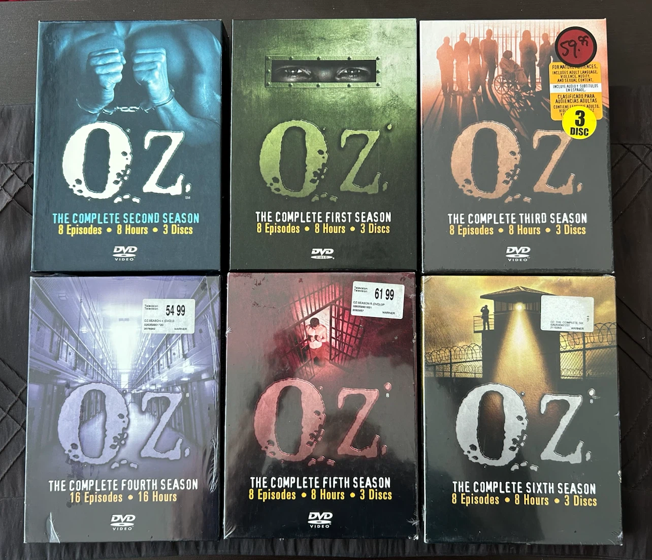Oz The Complete Series DVD Set