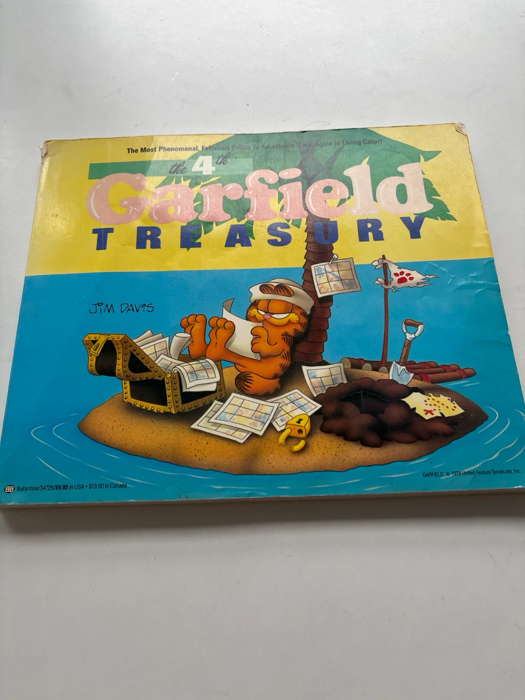 The 4th Garfield Treasury Comic Book