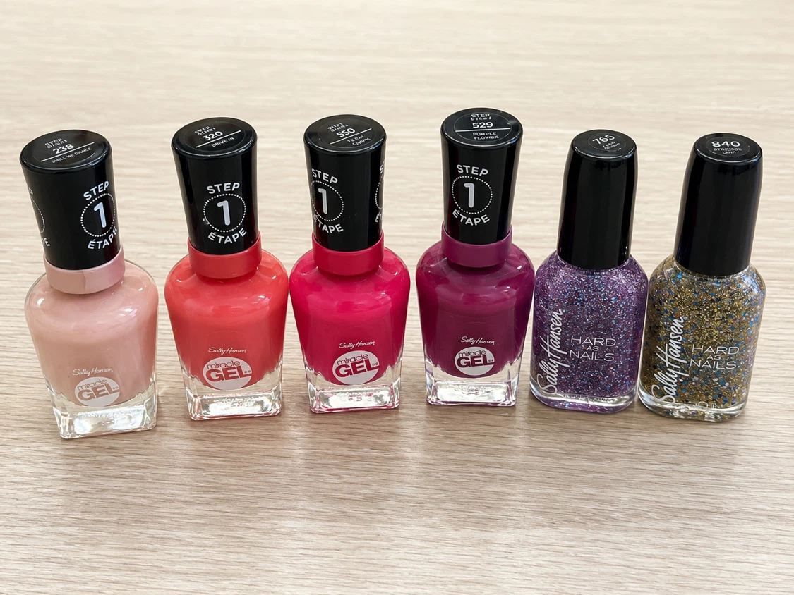 Sally Hansen Miracle Gel & Hard as Nails Nail Polish Collection