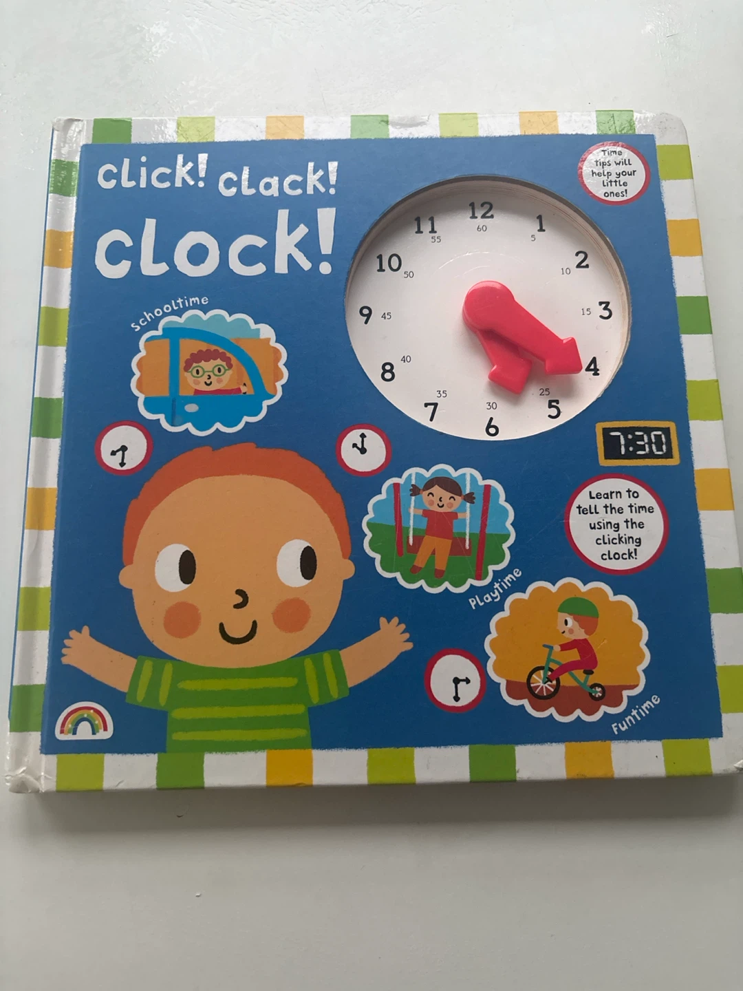 Click Clack Clock! Children's Interactive Clock Book