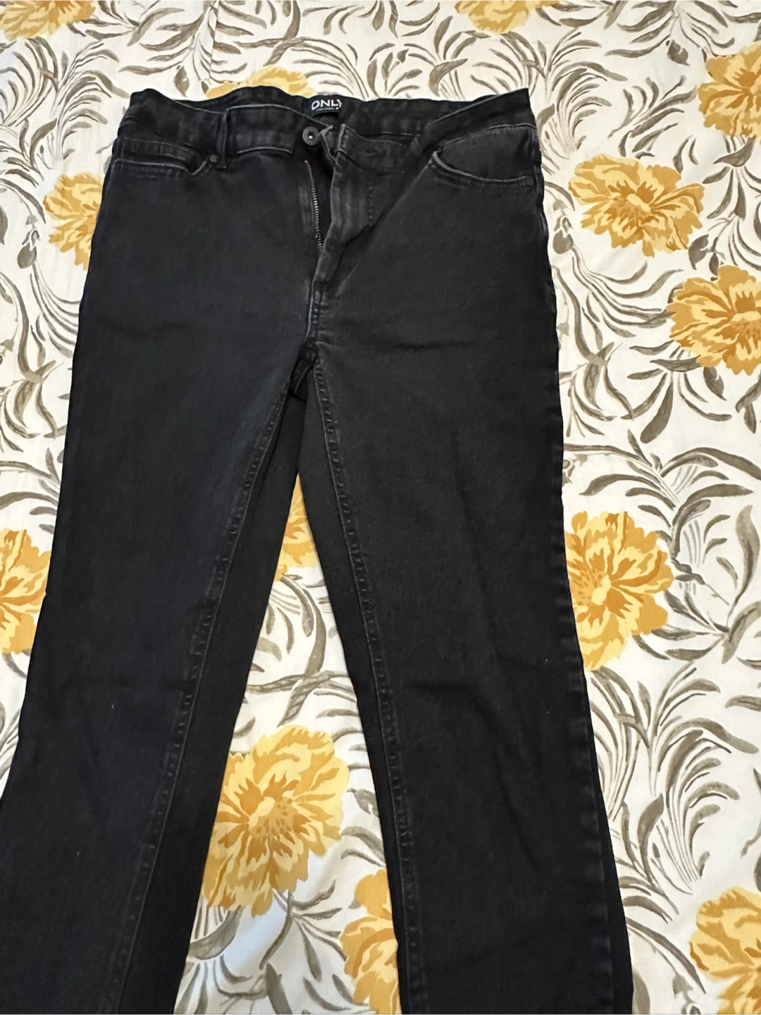 Black and blue Denim Jeans