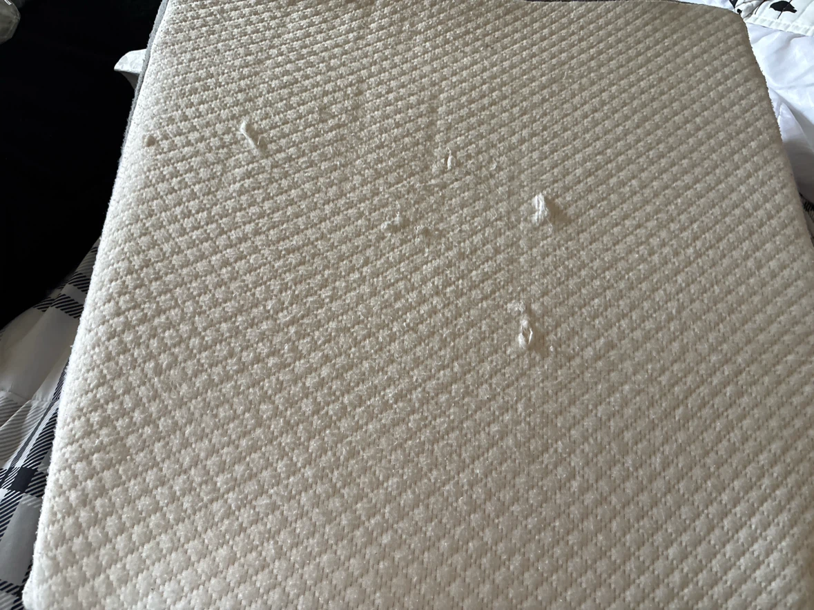 Gray Quilted Lumbar Support Cushion - photo 2