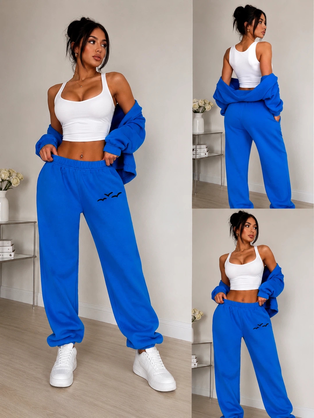 Blue Sweatpants- Lazypants M - photo 3