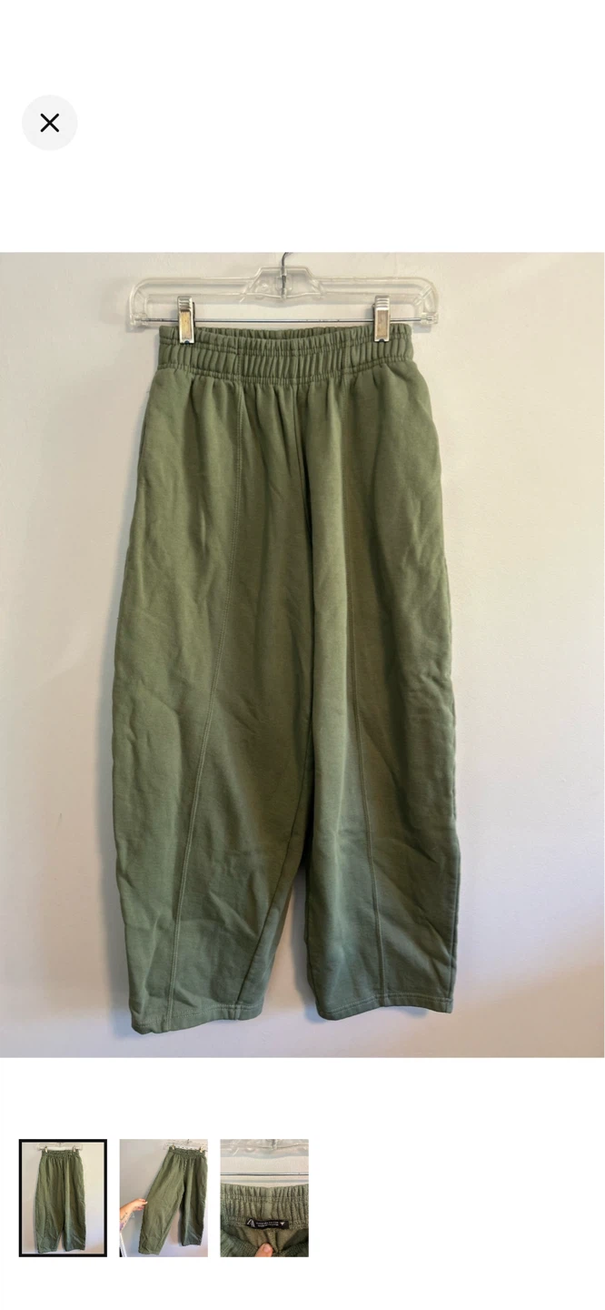 ZARA Green Joggers Size S