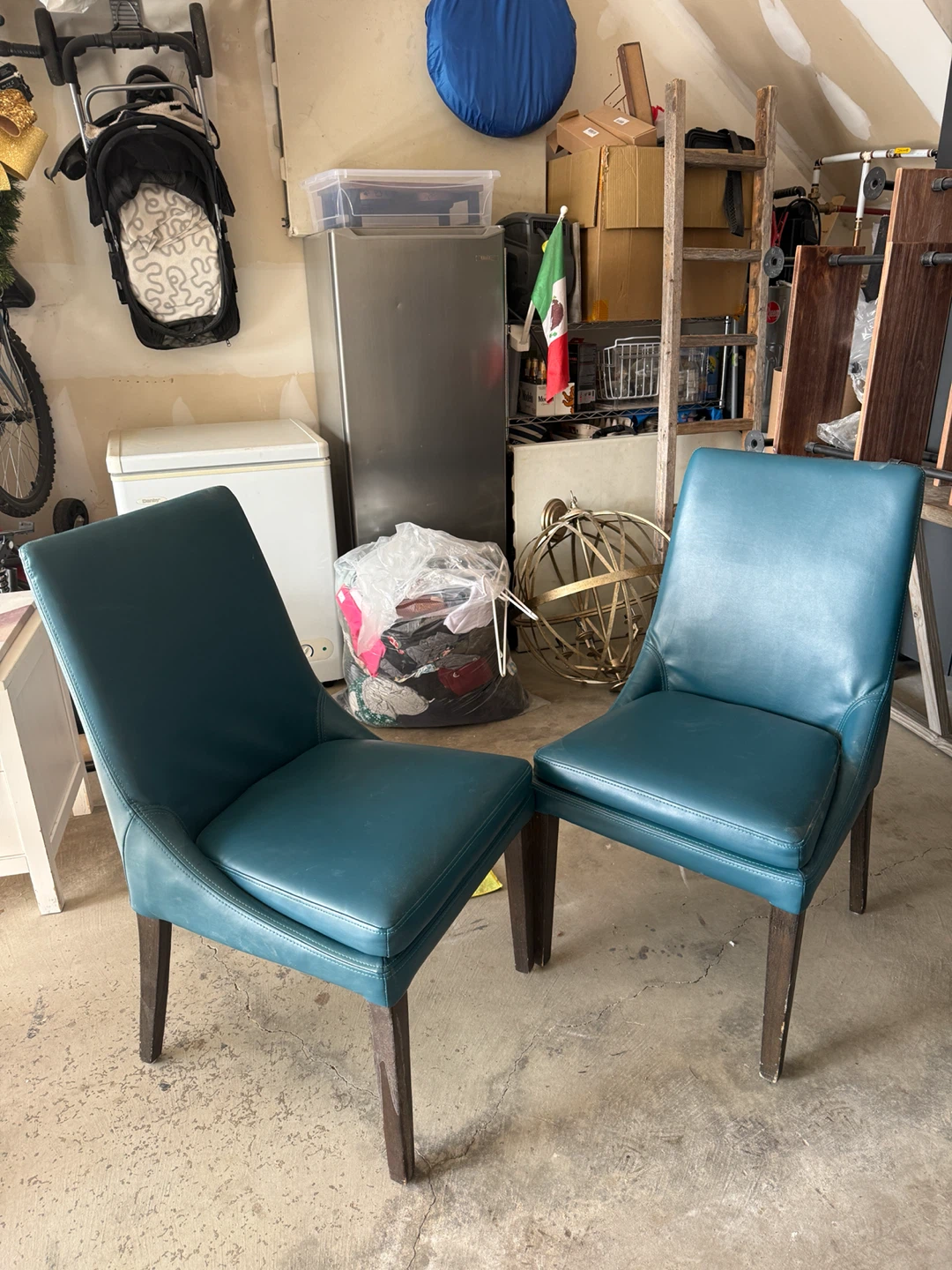 Teal Accent Chairs - Set of 2 or 6