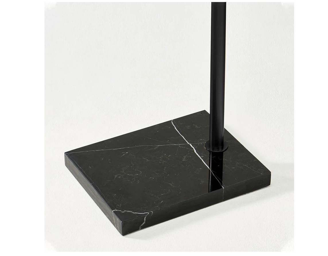 Arc Floor Lamp with Marble Base - photo 4