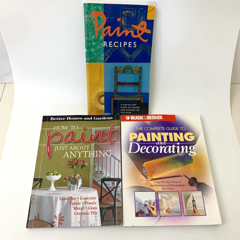 Lot of 3 Painting and Decorating Books