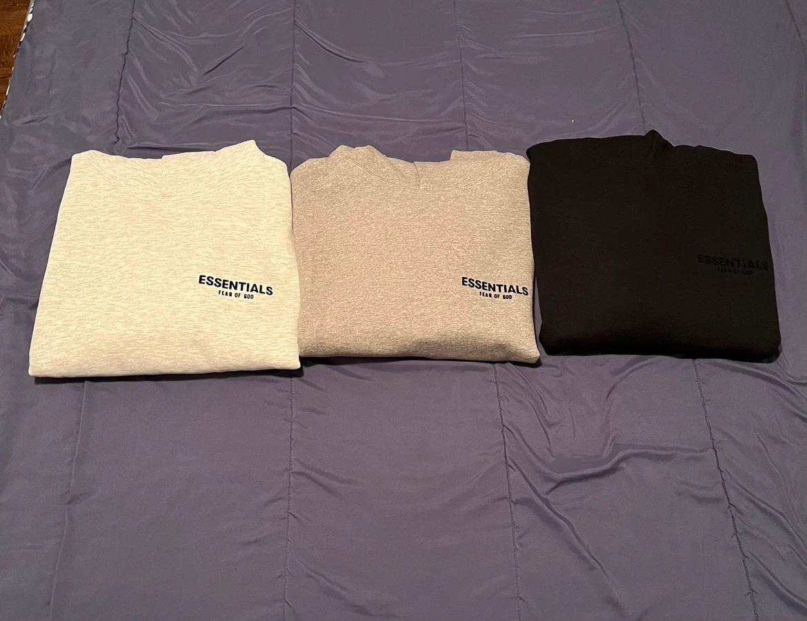 ESSENTIALS Fear of God Hoodie and Sweatpants Set - photo 3