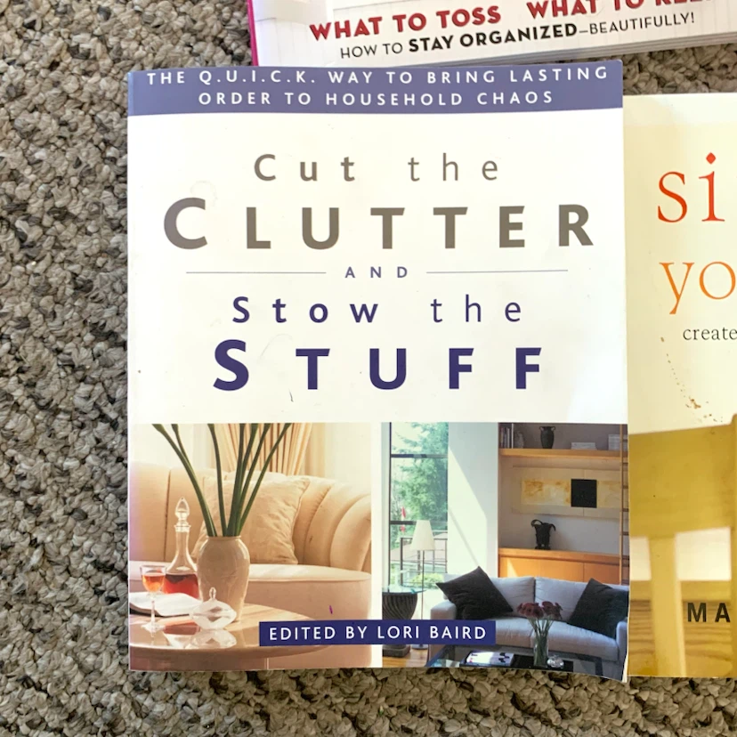 Bundle of 5 Organization and Decluttering Books - photo 4