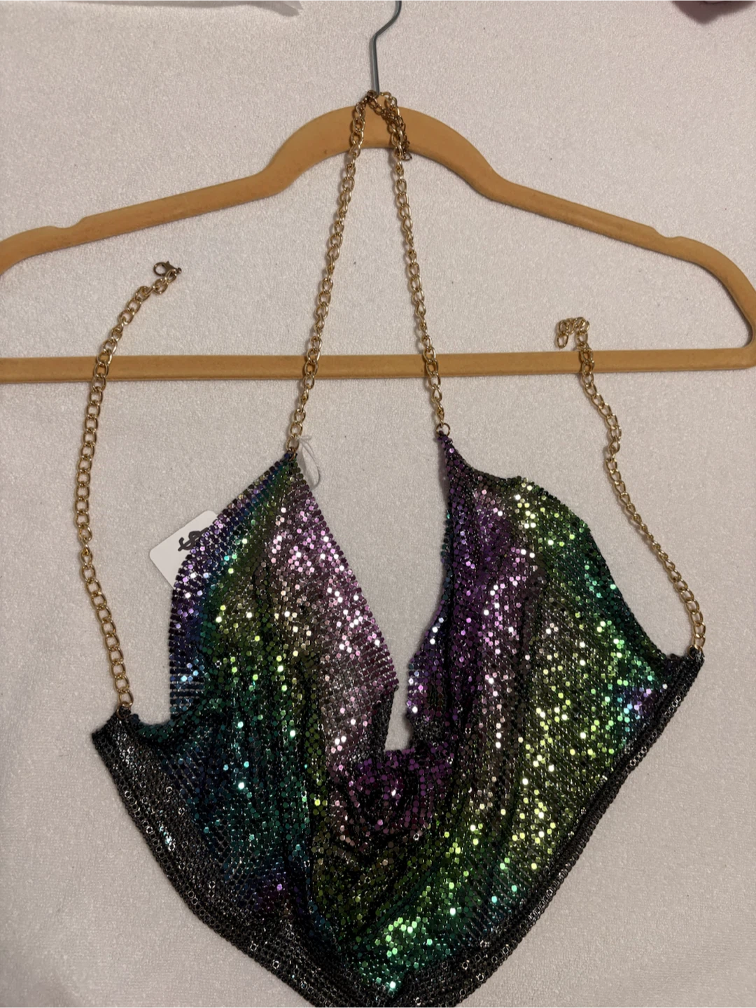 Chain Halter Top